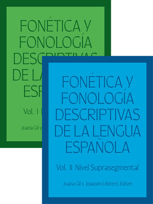 cover image of Fonética y fonología descriptivas de la lengua española